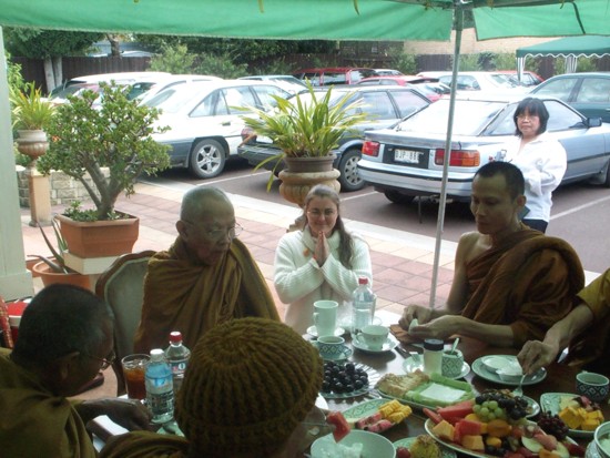Thai Monks visit Melbourne