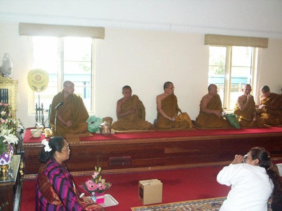 Thai Monks visit Melbourne